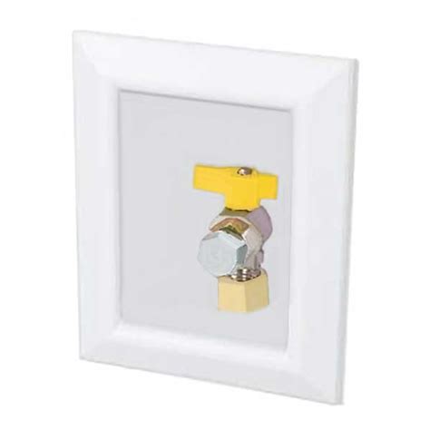 recessed gas shutoff box